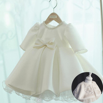 Childrens dress Princess dress girl girl baby birthday dress foreign flower boy one year old puffy gauze dress woman