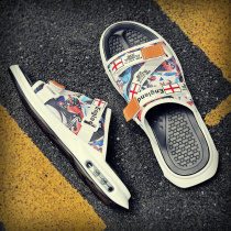 European Station slippers Male Trend Korean version individuality 2022 new outdoor summer air cushion Sport cool off outside wearing non-slip