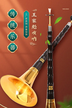 Wang Jia Biao Suona Musical Instrument Full Set of Beginner National Musical Instrument Horn D-Tune Trumpet Professional Suona Performance Service