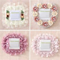 Switch sleeve Sub-switch Patch Cloth Art Lace Switch Protective Sleeve Switchboard Decorative Plugboard Sleeve Sticker Double Open