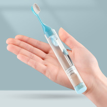 Travel Travel portable toothbrush set adult soft wool travel folding toothbrush mini non-disposable toiletries