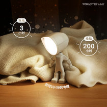 Mini desk lamp creative rechargeable bedroom baby feeding sleep bedside eye protection night light energy saving birthday gift