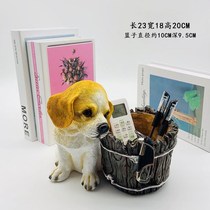   Creative cute dog key storage ornaments Home living room entrance porch decorations knickknacks resin work