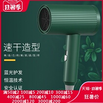 Hair dryer Household negative ion hair care silent high-power hot and cold air does not hurt hair net red hair dryer dormitory use
