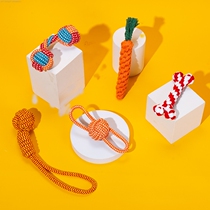 Puppy dog toy antiboredom artifact Bite-resistant molar dog Teddy Kokibi bear pet supplies ball small dog