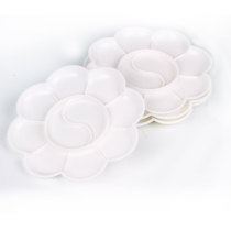 Plum Blossom Palette 10 Grid 14 Grid Plum Blossom Plastic Palette Small Medium Palette Color