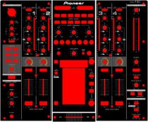 Dj Protective Film nexus Panel Daucer -2000 Upgrade Sticker djm Second Generation Pioneer Mixer Sticker