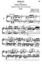 Beethoven Pathos Sonata One two three full movements with fingering and pedal piano wireless spectrum (HD)