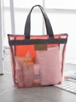 Waterproof bag bathroom dormitory wash bag ins Super fire Net red clothes students Bath swimming fitness beach bag