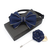  New childrens bow tie stage performance casual male baby little gentleman bow suit Adult parent-child collar flower tide