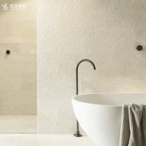 Youshang Wai Ji Feng toilet kitchen tile Japanese micro cement balcony toilet wall brick cream non-slip floor tiles