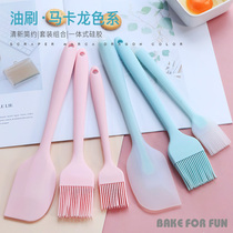 Oil brush Kitchen pancakes Edible baking small brush pancakes high temperature resistance does not lose hair Household silicone barbecue oil brush
