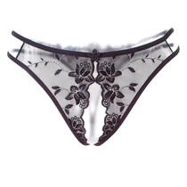 Sexy panties open file Japanese underwear transparent free thong women insert passion suit teasing temptation