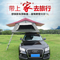 Roof tent room Self-driving outdoor camping Car camping Canopy tent Car side tent SUV rear tent room