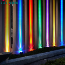 Beam Light Concentrated Outdoor Spotlight Water Washable Wall Lamp Hotel Clubhouse LED Floodlight Wall Super Bright Exterior Wall Lamp