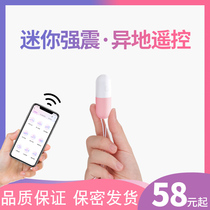 Capsule Mini Jumping Egg into Body Strong Shock Bluetooth Mobile Phone Remote Control Remote Plug-in Wireless Mute Couple Gadget