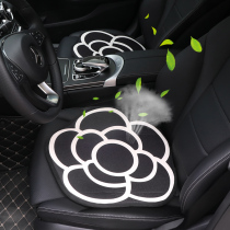 Car cushion single piece simple camellia car summer cool pad breathable four-season universal seat cushion car supplies