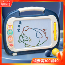 Childrens drawing board Home childrens large magnetic graffiti erasable writing board 1-2 years old 3 baby painting color