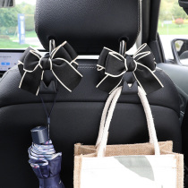 Car adhesive hook seat back car with cute cartoon car multi-function storage rear invisible small hook car