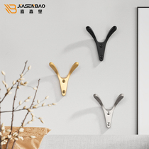 Garisenberg coat hook Wall Wall wooden door rear rack row hook toilet hook porch clothes adhesive hook