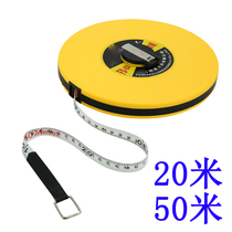 Tape measure leather ruler soft ruler 50 meters 20 meters ruler measuring ruler fiber ruler durable household waterproof leather steel long engineering plate