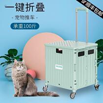 Pet Pull Lever Box Large Capacity 20 Jin Small Body Pooch Out Bag Portable Two Cat And Cat Cat Packs Small And Convenient