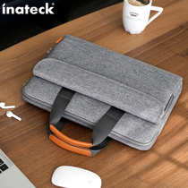 inateck Laptop Bag for Air Apple Pro 13-inch Mac13 3 Huawei 14 Lenovo Xiaoxin yoga Dell Lingyue large capacity thickened protection waterproof computer bag