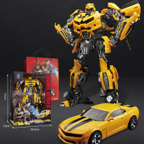 Transfiguration toy Bumblebee King Kong 5 Autobots Zoom version alloy version robot hand doll model boy
