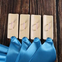 New childrens eloquence Allegro dance performance finger board square dance bamboo splint red silk Allegro one pay 4 pieces