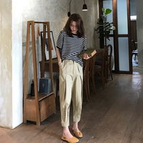 2021 early autumn Net Red fashion temperament fried street light mature professional suit pants summer Yang Qi age two sets early autumn