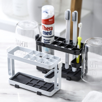 Toothbrush rack mouthwash Cup comb toothbrush holder set toilet brush Cup shelf Holder