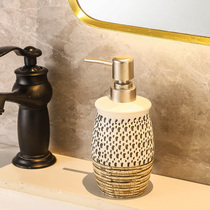 Wash handliquid bottle light luxury press bottle large capacity washing liquid shampoo packaging bottle cleaning precision bottle