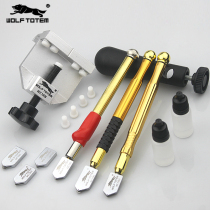 Diamond glass knife head glass knife multifunctional glass straight handle Ceramic tile glass cutting knife opener