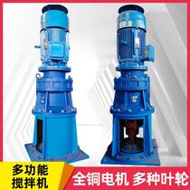 Large mixer chemical electric vertical industrial egg beater with motor without clogging needle wheel high head horizontal