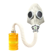 Self-Priming Filter type gas mask full face long tube respirator gas chemical protection mask