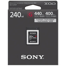 Sony 240G XQD Memory Card 440M s for FS7 Professional Camcorder Nikon D850 SLR Camera