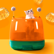 Top-entry cat litter basin Splash-proof oversized fully enclosed drawer cat litter basin Toilet shit basin Cat supplies