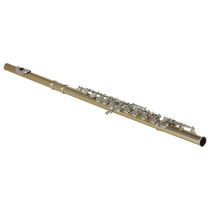 Poetry sharing SLADE gold silver key flute imported brass suitcase packaging musical instrument