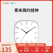 Xiaomi Youpin QINGMI CHING MI wall clock Simple wall clock Butterfly design sense clock Quartz movement alarm clock