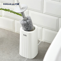 Non-perforated toilet brush Replaceable toilet toilet cup base set Nordic Toilet brush head Toilet brush