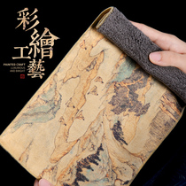 High-end tea towel household light luxury small tea cloth Zen water absorption Chinese pot towel thick tea mat towel tea set accessories