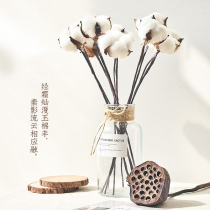 Dried flower kapok Net red ins cotton home decoration flower arrangement forever flower small Vase ornaments