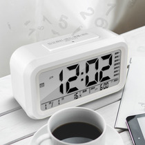 Luminous alarm clock students with multi-functional wake-up artifact 21 new smart clock table childrens desktop digital electronics