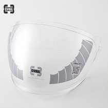 CYRIL Syro OP12A Black Warrior Helmet Transparent Lenses Original Factory Original Dress Code Transparent Exterior Lens Accessories