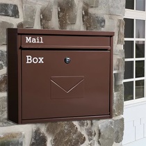 South Manli Post House Outdoor Wall with Lock Mail Info Creative Opinion Box