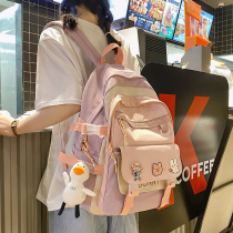 School bag Female college student Summer backpack High school student Junior high school student Primary school student backpack Third to sixth grade