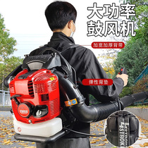 Car blowing leaf blower greenhouse snow blower high-power back industrial small dust collector artifact