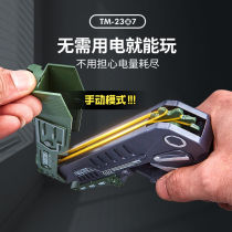 Shaking sound Net red toy boy plastic can be refired continuous rubber band gun