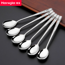 304 stainless steel spoon Meal spoon Childrens spoon Household personality creative cute cartoon big soup spoon net red dessert spoon