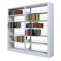 Picture book exhibition shelf library bookshelf bookcase school reading room Archive shelf custom steel bookshelf book Room Bookstore bookstore